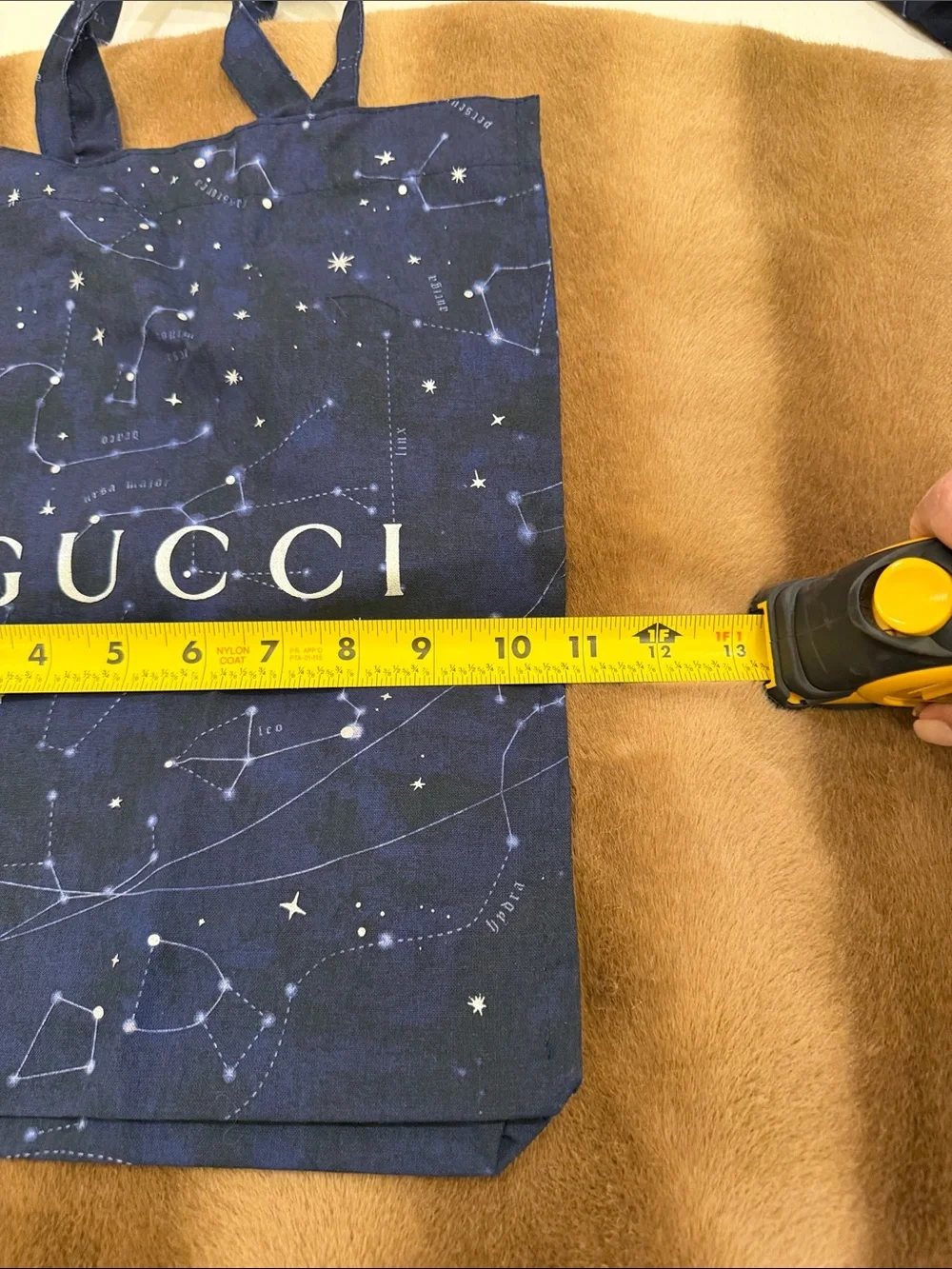 Gucci Navy Constellation Print Tote
